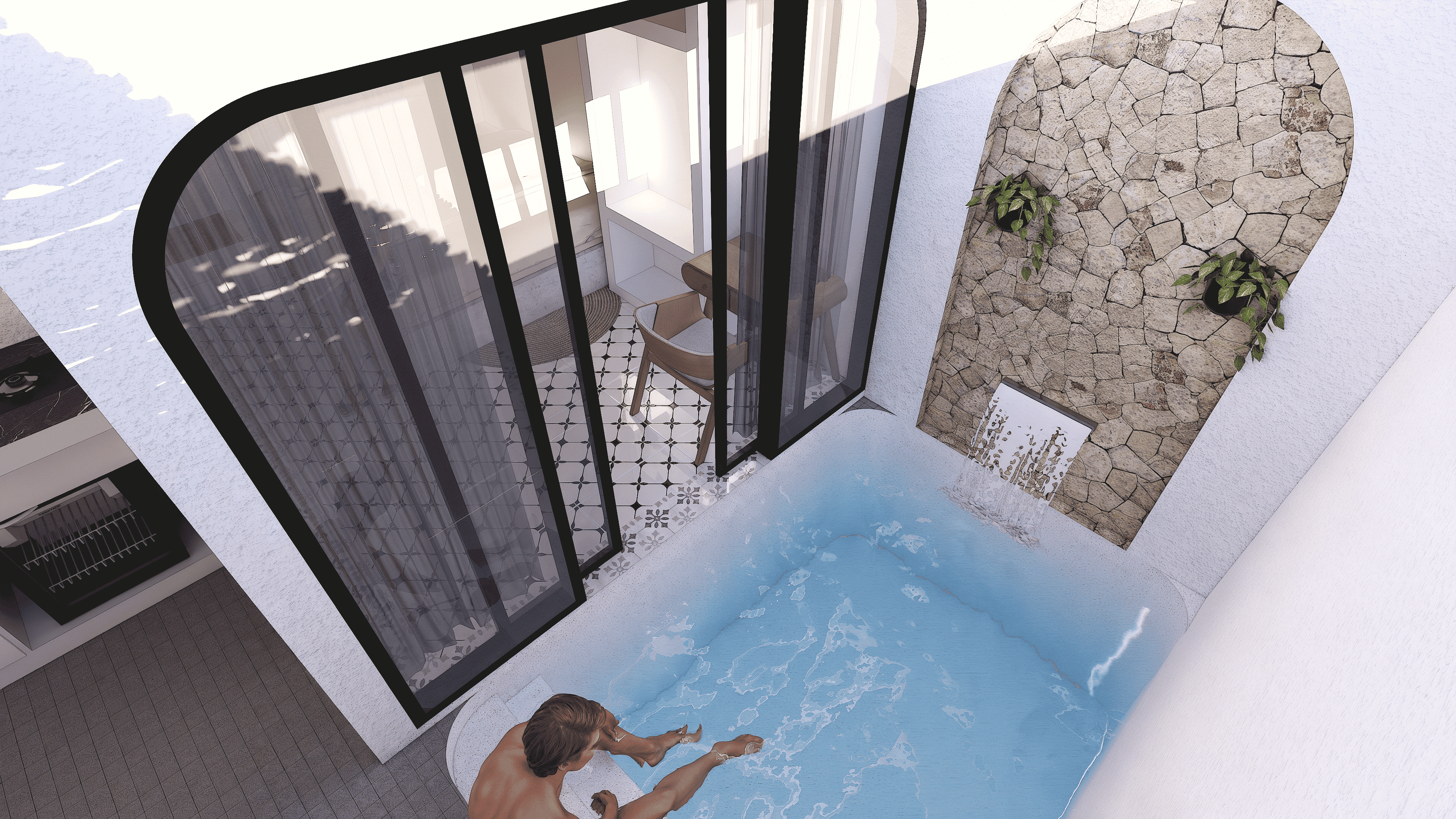 Private Pool Unit - Casa de Kayana